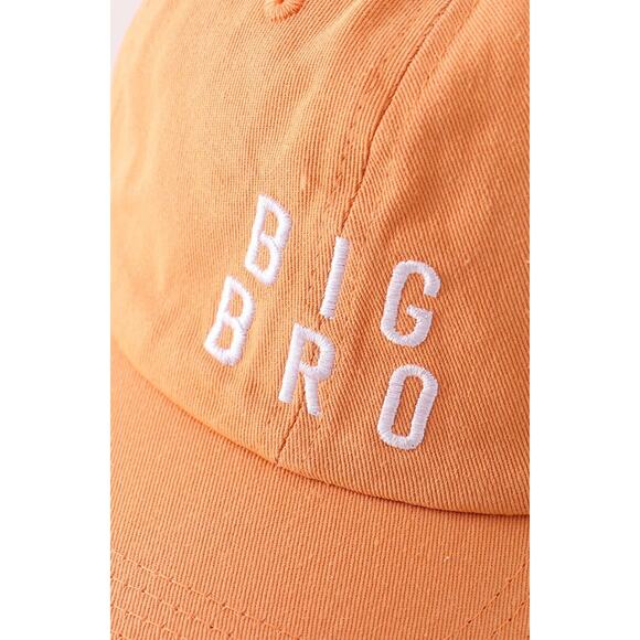 BOUTIQUE Abby & Evie Brown Big Brother Hat 100% Cotton - Picture 3 of 8